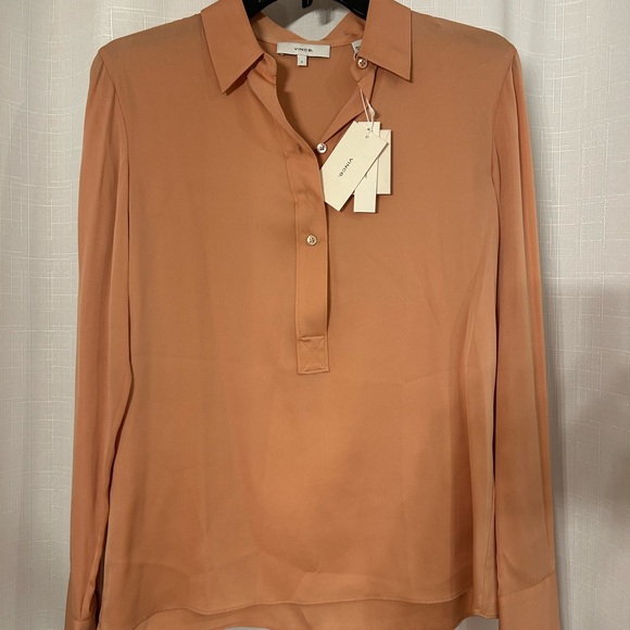 Vince Tops - Vince Apricot Blouse